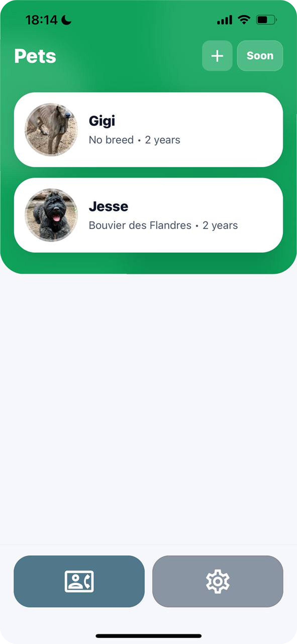 MyPetNutrition app screenshot